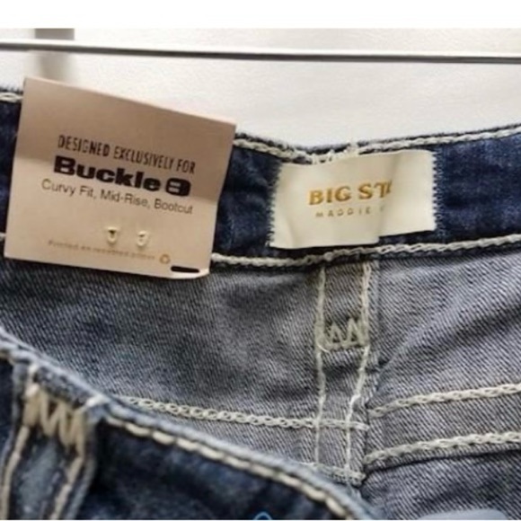 Big Star Vintage Collection Buckle Bootcut Women's 27XL - Picture 5 of 7